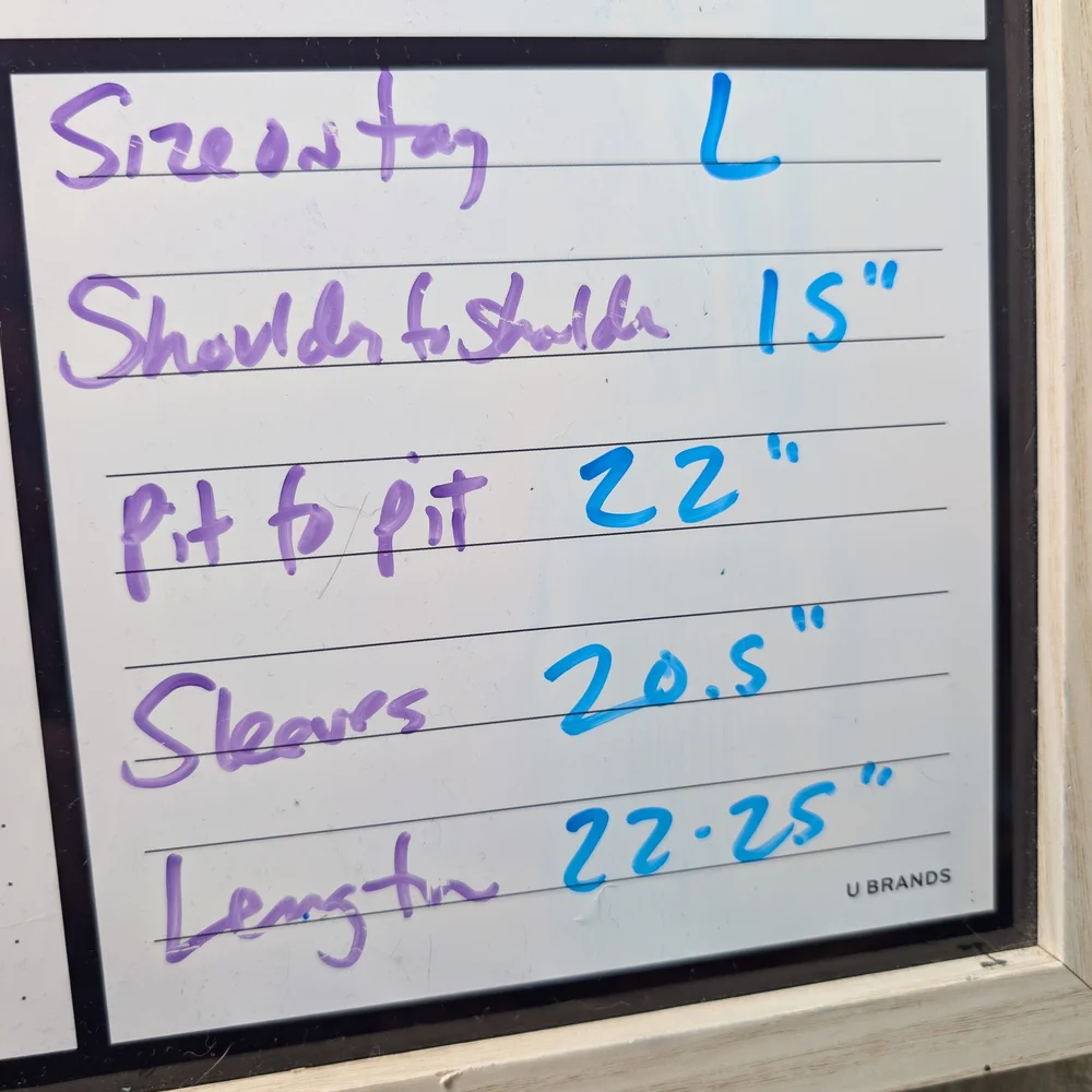 Lauren Conrad women's peasant top 100% lyocell blue chambray size Large - Picture 9 of 9